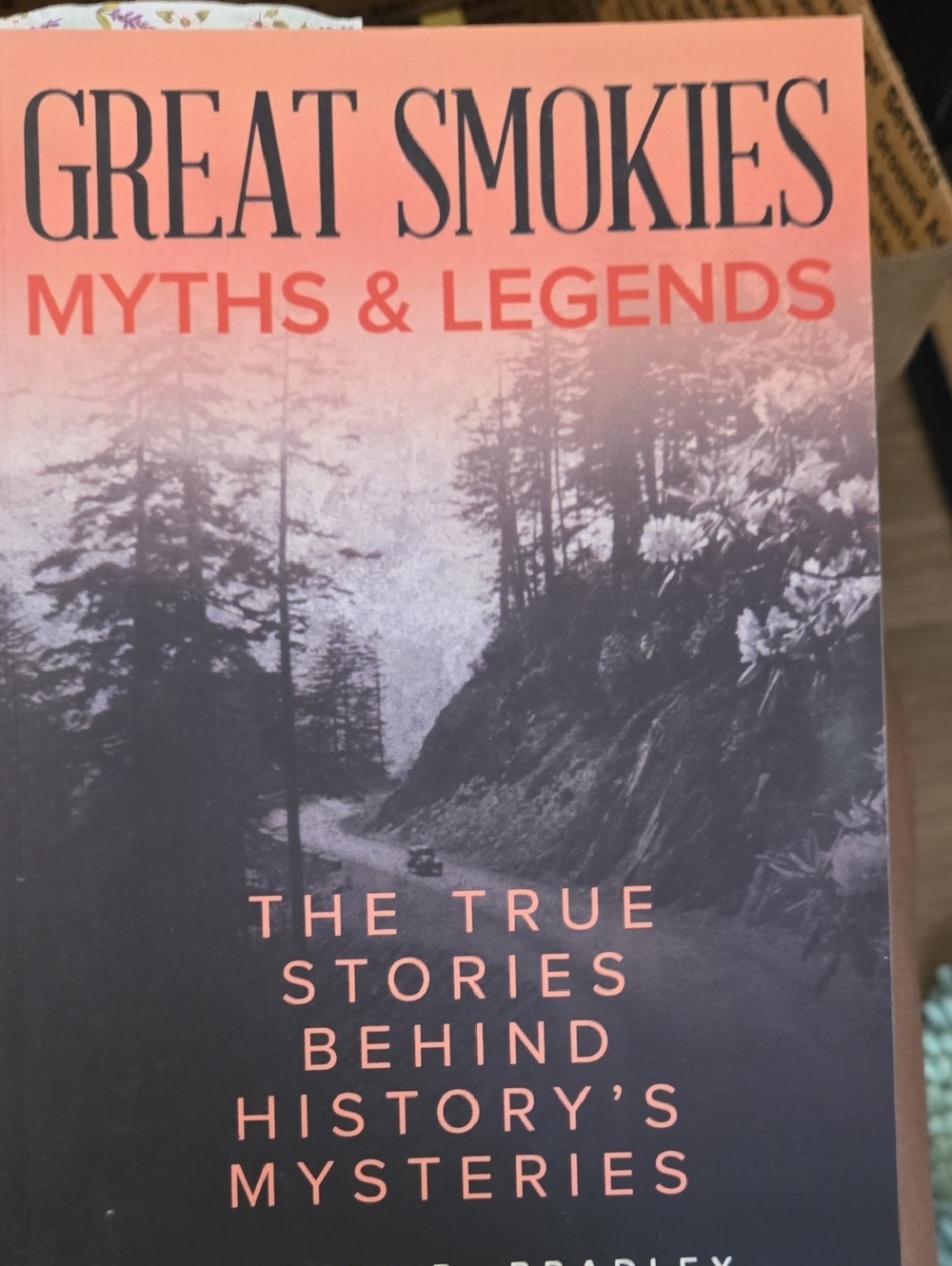 Great Smokies Myths & Legends Paperback Book - Red & Cream Cover